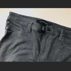 (N/A) Calvin Klein Jeans dark grey stretchable pants